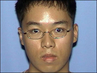 Cho Seung-Hui, the 23-year-old senior gunman suspected of carrying out the Virginia Tech massacre that left 33 people dead.
