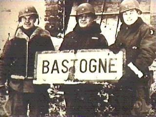 American soldiers in the city of Bastonge