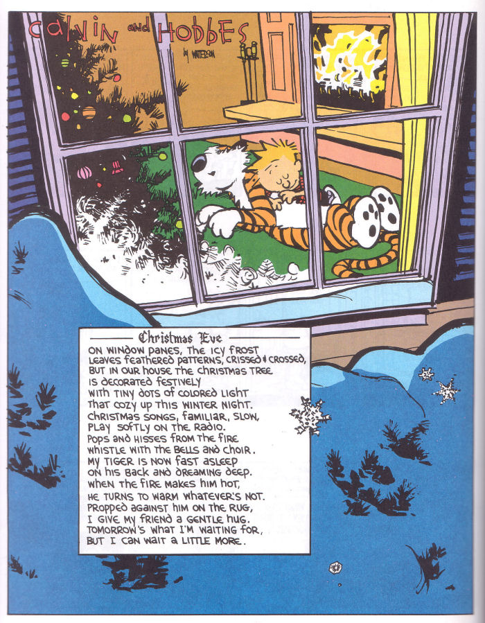 A Calvin and Hobbes Christmas Eve