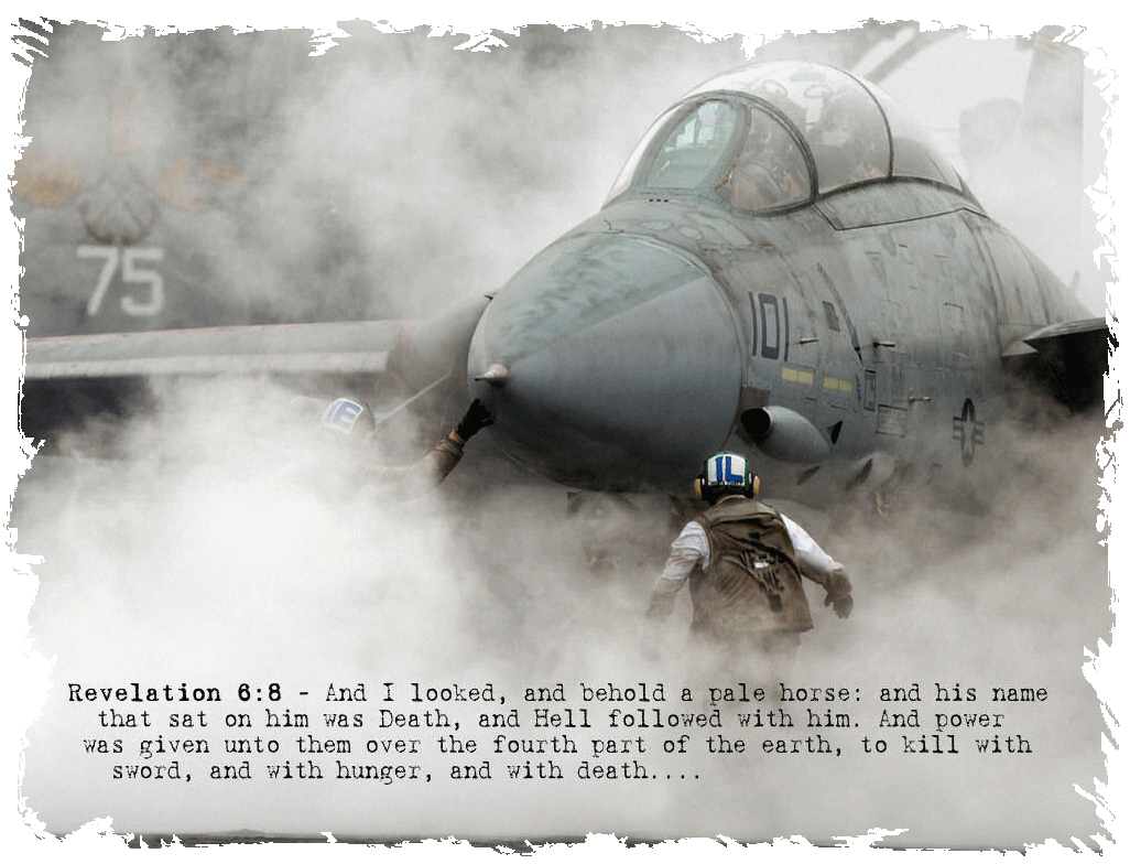 A U.S. Navy F-18 Hornet ready for launch from a steam catapult on the USS Harry S. Truman (CVN 75).